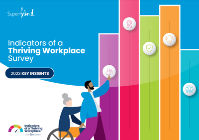 SuperFriend Indicators of a Thriving Workplace 2023 Cover